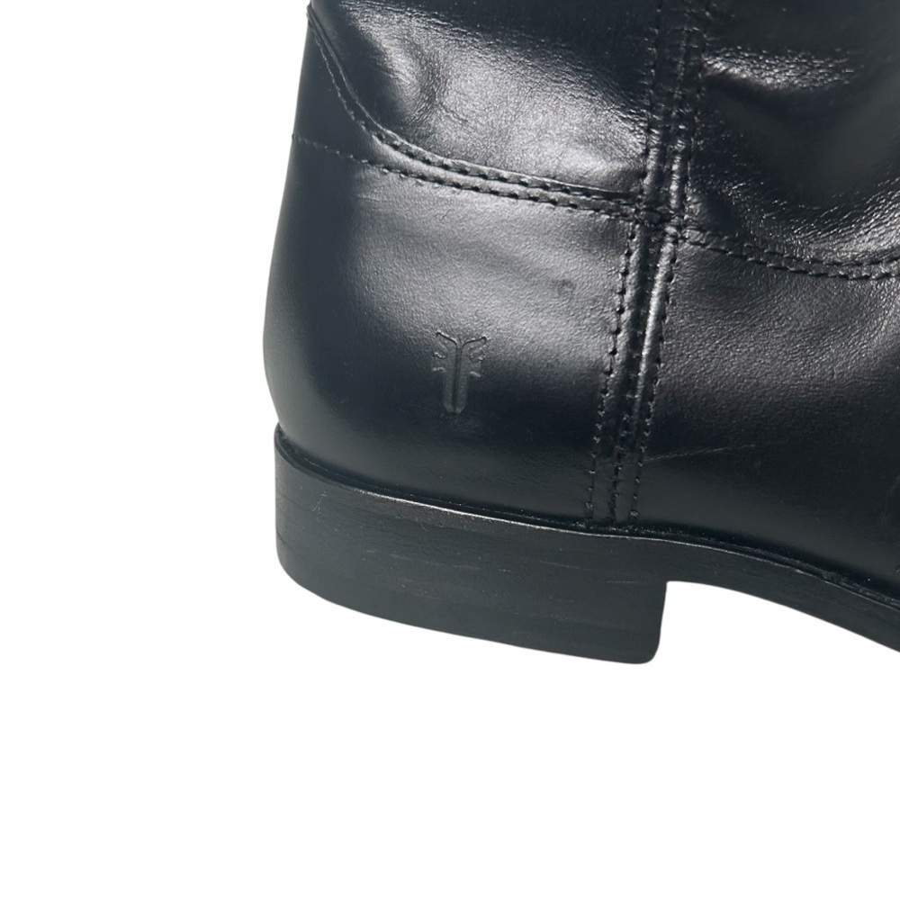 Frye Melissa Inside Zip Tall Riding Boot Women's US 6 Black Leather Equestrian - Picture 13 of 16